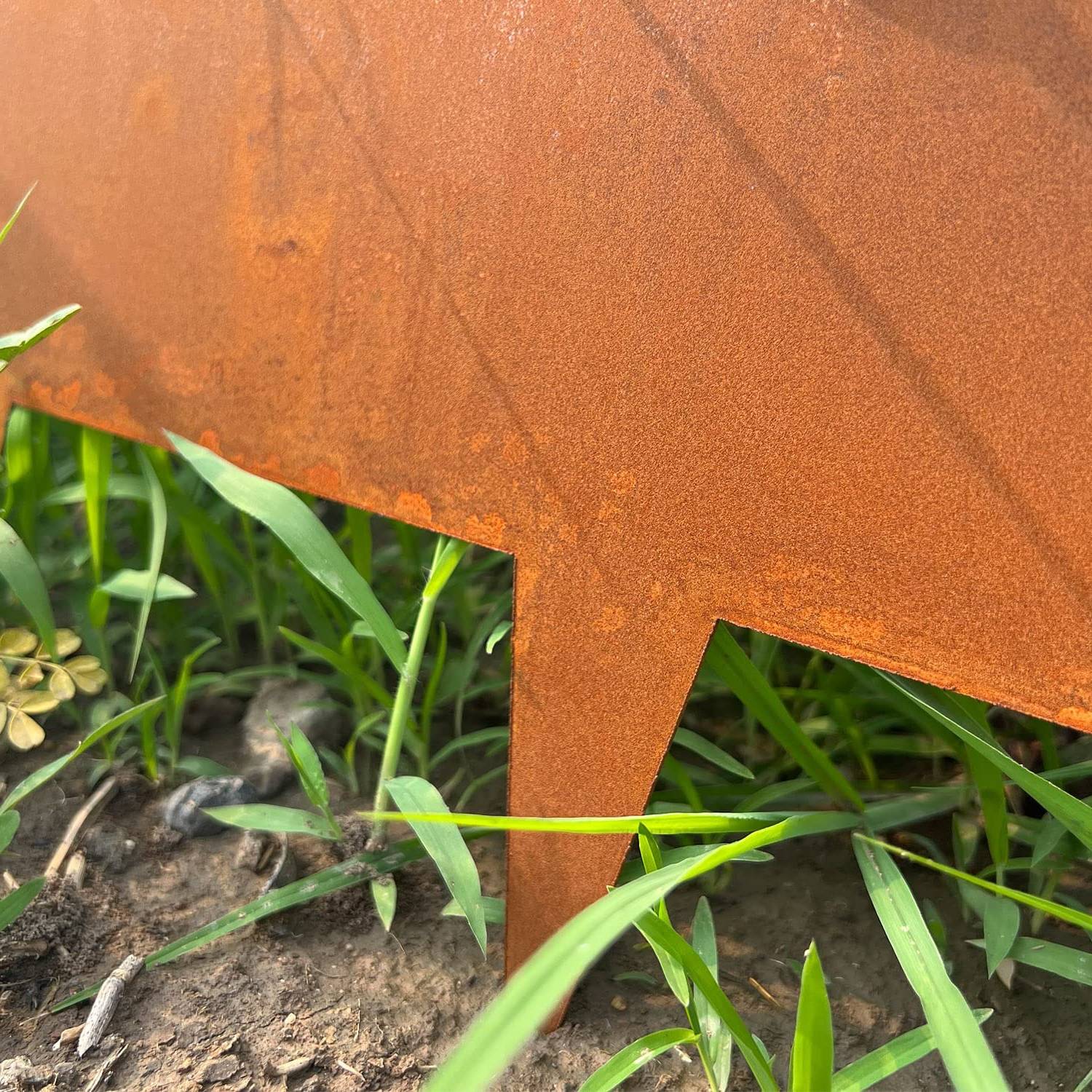 Corten Garden Edging (100mm Face Height (per m))